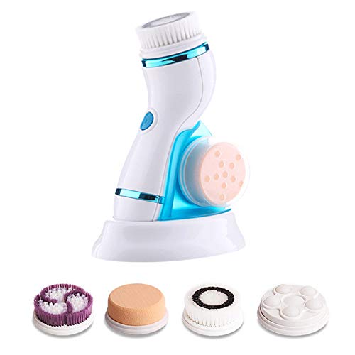 Facial Cleansing Brush, Rechargeable Electric Rotating Face Scrubber