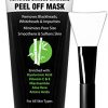 Ebanel Blackhead Remover Charcoal Peel Off Face Mask with Brush
