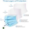 Olangda 50Pcs Disposable Face Masks with Elastic Earloop