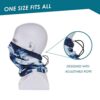 Neck Gaiter Face Mask Reusable, Cloth Face Masks Washable