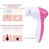 Waterproof Facial Spin Brush Set with 5 Brush Heads for Deep Cleansing