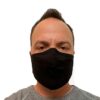 Cate & Levi - 100% Organic Cotton Black Face Masks For Adults