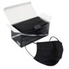 Black Disposable Face Mouth Protection for Men 50Pcs