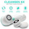 Fancii 7 in 1 Waterproof Electric Facial & Body Cleansing Brush Exfoliating Kit