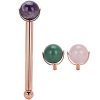 Jade Roller For Face,Round Head Face Roller Massager Skin