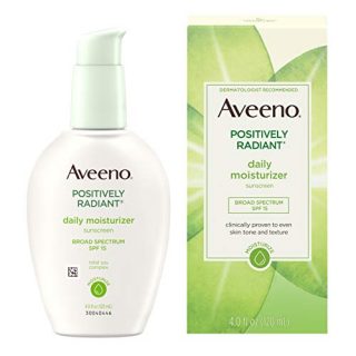 Aveeno Positively Radiant Daily Face Moisturizer with Broad Spectrum