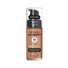 Revlon ColorStay Liquid Foundation for Combination/Oily Skin SPF 15 - Longwear Matte Finish, Early Tan (340), 1.0 oz - Controls oil and shine with SPF 15 sun protection.
