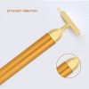 Facial Massager, Face Massage Stick, 24K Gold Electric Beauty Bar