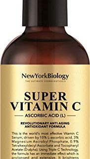 New York Biology Vitamin C Serum for Face and Eye Area