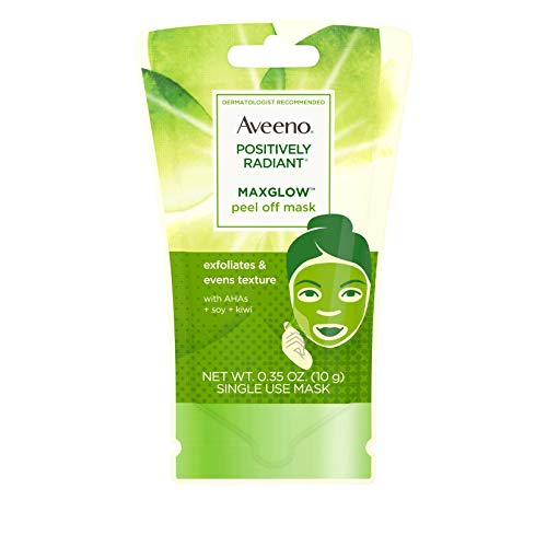 Aveeno Positively Radiant MaxGlow Peel Off Exfoliating Face Mask