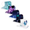100 Pcs Disposable Adult Face Bandanas Facecover Printing Facial