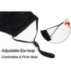 3PCS Reusable 4-Layer Cotton Face Protectors: Your Stylish and Protective Shield