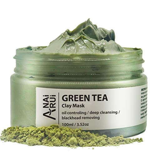 ANAIRUI Green Tea Facial Mud Mask for all Skin types- Deep Pore Cleansing