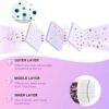 60 Pack Disposable Face Masks, Face Mask for Women
