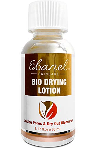 Ebanel Acne Drying Lotion, Overnight Salicylic Acid and Sulfur Cystic Acne