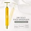Glow with Every Pulse – 24K Gold Facial Massager for Lifted, Radiant Skin