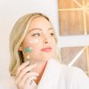 Jade Roller for Face - Face & Neck Massager for Skin Care