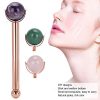 Jade Roller For Face,Round Head Face Roller Massager Skin