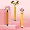 3-IN-1 Electric Jade Roller Vibrating Facial Roller & Face Massager