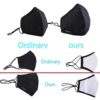 Facial Protection Filtration 95%, Anti-Fog, Dust-Proof Adjustable Headgear
