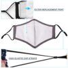 PAGE ONE Unisex Cotton Cloth Face Masks Reusable Washable