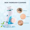 Facial Cleansing Brush, Rechargeable Electric Rotating Face Scrubber
