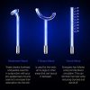 NuDerma Clinical High Frequency Skin Therapy Wand – Natural Acne & Wrinkle Treatment with Fusion Neon & Argon Wands