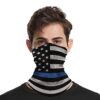 Trikahan American Flag Face Mask Bandana, 5 pcs Washable Dust