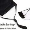 3PCS Reusable 4-Layer Cotton Face Protectors: Your Stylish and Protective Shield