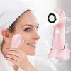 Facial Cleansing Brush, 3 in 1 Waterproof Facial and Body Massager Brush