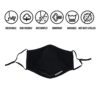 3 Pack 3-Layer Fashion Protective, Reusable Cotton Fabric