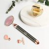 Vibrating Jade Face Roller and Massager for Women