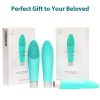3 in 1 Silicone Facial Cleansing Brush and Facial Hair Removal