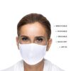 Guria Fashion Protective Cloth Face Mask, Washable Reusable Spandex Fabric