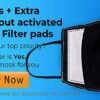 3x Layer Cotton Covers Reusable Grey