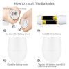 PESSIDO Facial Cleansing Brush, Waterproof Spin Face Brush Set