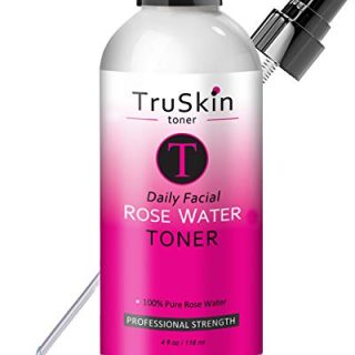 TruSkin Rose Water Facial Toner Spray, Face Care Mist for All Skin Types