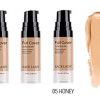 3 Pack Pro Full Cover Liquid Concealer, Waterproof Smooth Matte