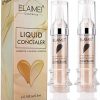 Waterproof Full Coverage Concealer Duo - Achieve flawless skin with this creamy liquid foundation and concealer kit