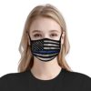 Trikahan American Flag Face Mask Bandana, 5 pcs Washable Dust