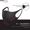 Stay Cool and Protected with the NanoCool Protective Face Masks - 3 Pack