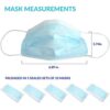 EnerPlex 50 Pcs Disposable 3-Ply Face Safety Mask