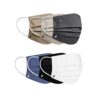 Pack of 6, PALE MALE BOX Pleated Design Fabric Face Masks