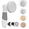 Facial Cleansing Brush, FLYMEI IPX7 Waterproof Facial Brush 7-in-1 Set