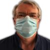 MAGID 3 Ply Disposable Face Mask with Adjustable Nose Bridge