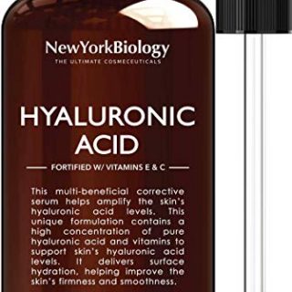 New York Biology Hyaluronic Acid Serum with Vitamins A and C