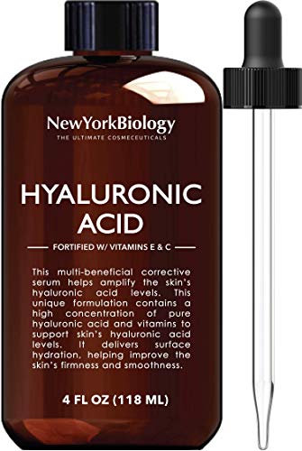 New York Biology Hyaluronic Acid Serum with Vitamins A and C