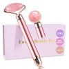 Upgrade 2 in 1 Vibrating Jade Facial Massager Roller