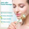 Jade Roller, Jade Stone Massager for Face & Eye Massage