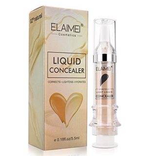 Liquid Concealer, Waterproof Flawless Light Moisturizing Concealer